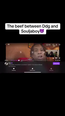 Ddg and Souljaboy have crazy beef 🥩 #ddg #souljaboy #fyp #makemefamous #makenevirlal 