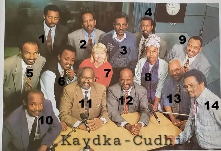 Waagii wariyaashani ay joogeen dhanka warbaahinta Bulshada Afka Somaliga ku hadashaa waxay  si wayn ugu xidhnayd dhagaysiga  idaacada BBC da Laanta Afka Soomaaliga, 1. Adam Nuux Dhuule 2. Cabdinuur Sheekh Maxamed Isaxaaq 3. Maxamed Cabdullaahi  Xasan /Madaxa laanta. 1993- 2000 4.Yusuf Garaad Axmed 5. Mustafe Cabdi Xuseen Shaafi 6. Saleebaan Xuseen Barkhadle 7.Philip Joy. Xoog haynta 8.Shamsa Cabdullahi 