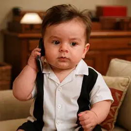 Two and a half men #baby #babyai #babytok #funny #viral #charlieharper #twoandahalfmen 
