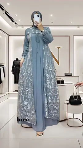 Radhira Dress Brukat Bahan Cer#fypシ゚ #belanjaditiktok #dress 