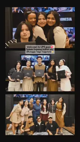 Welcome to UMI guys✨️ Sukses bareng-bareng ya, ditunggu karya kalian. Untuk semua fanbase, kita saling support yaa💜 Thanks to @Universal Music Indonesia udah kasih kesempatan ke top 10 Indonesian Idol XIII  #indonesianidol2025 #mesahira  #meisyasyahirah #MesaHiraWelcomeToUMI 