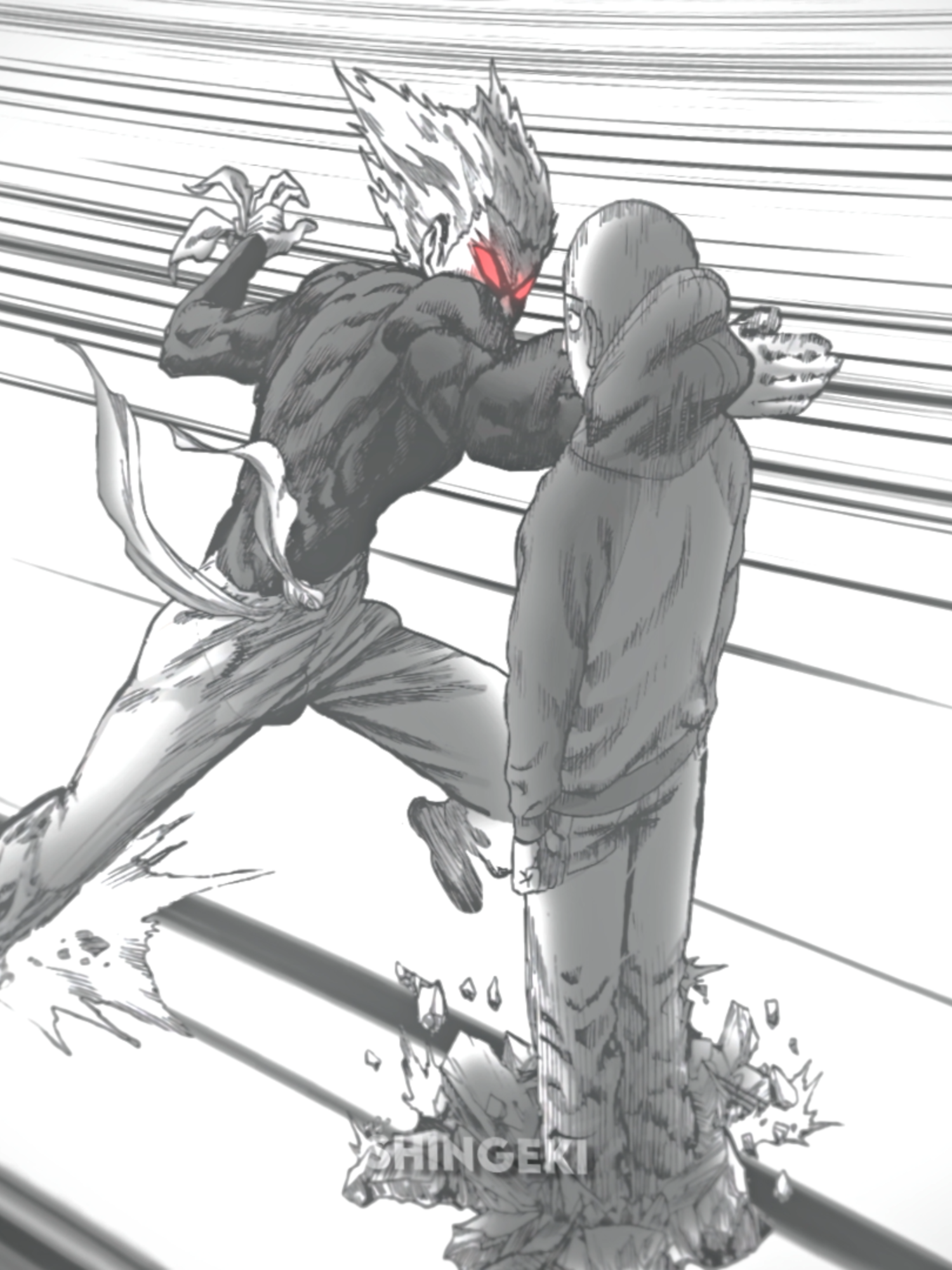 Garou Tries To Rob Saitama | One Punch Man Edit #onepunchman #opm #edit #saitama #garou