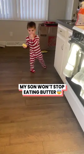 Should I be worried? @joelleeejarae via BViral #fyp #kidsoftiktokfunny #MomsofTikTok  My son won't stop eating butter