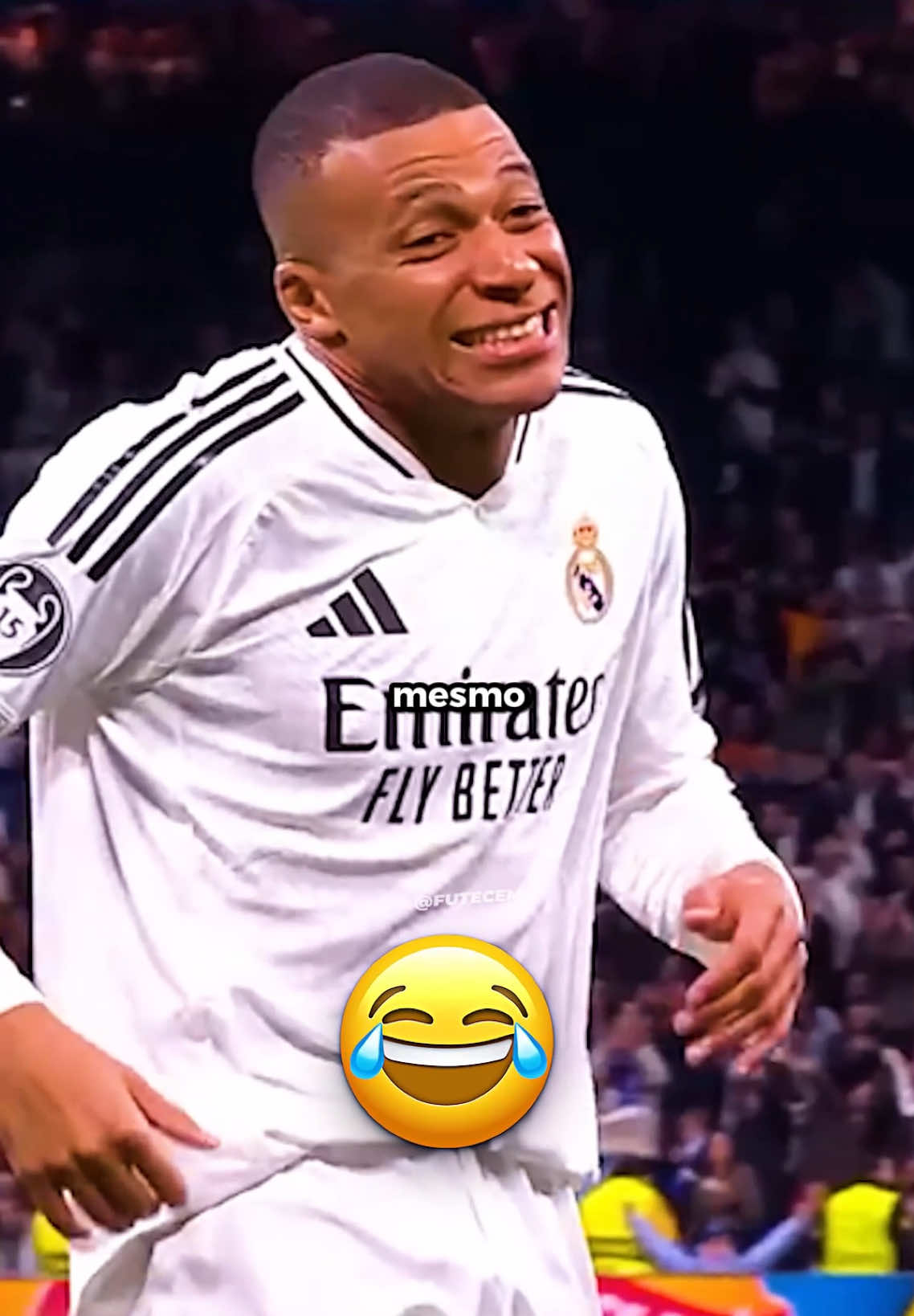 😂Olha o que Mbappé fez com o goleiro... #mbappe #kylianmbappe #realmadrid #madrid #futecem #futecem2 