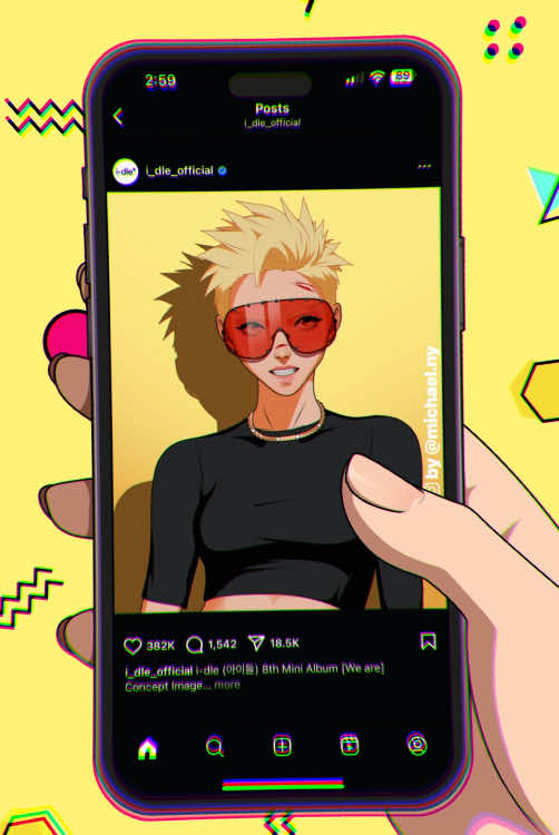 I heard you’re a good thing ❤️ I-dle - @i-dle (아이들) #idle #good_thing #we_are 