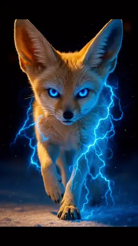 ثعلب الفنك فخر الجزائر #fennec #gangster #bigcats #AnimalsOfTikTok #midjourney #fennecfox 