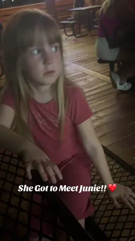 She has been following Junie’s story since day 1. Thank You soo much @Tiffany•Dog rescuer 🐶💜 @Junie 🐶💜 she asked everyday for a Junie update and finally got to met the little angel! #fyp  #rescue #dogsoftiktok #puppy #daughters #surprisegift 