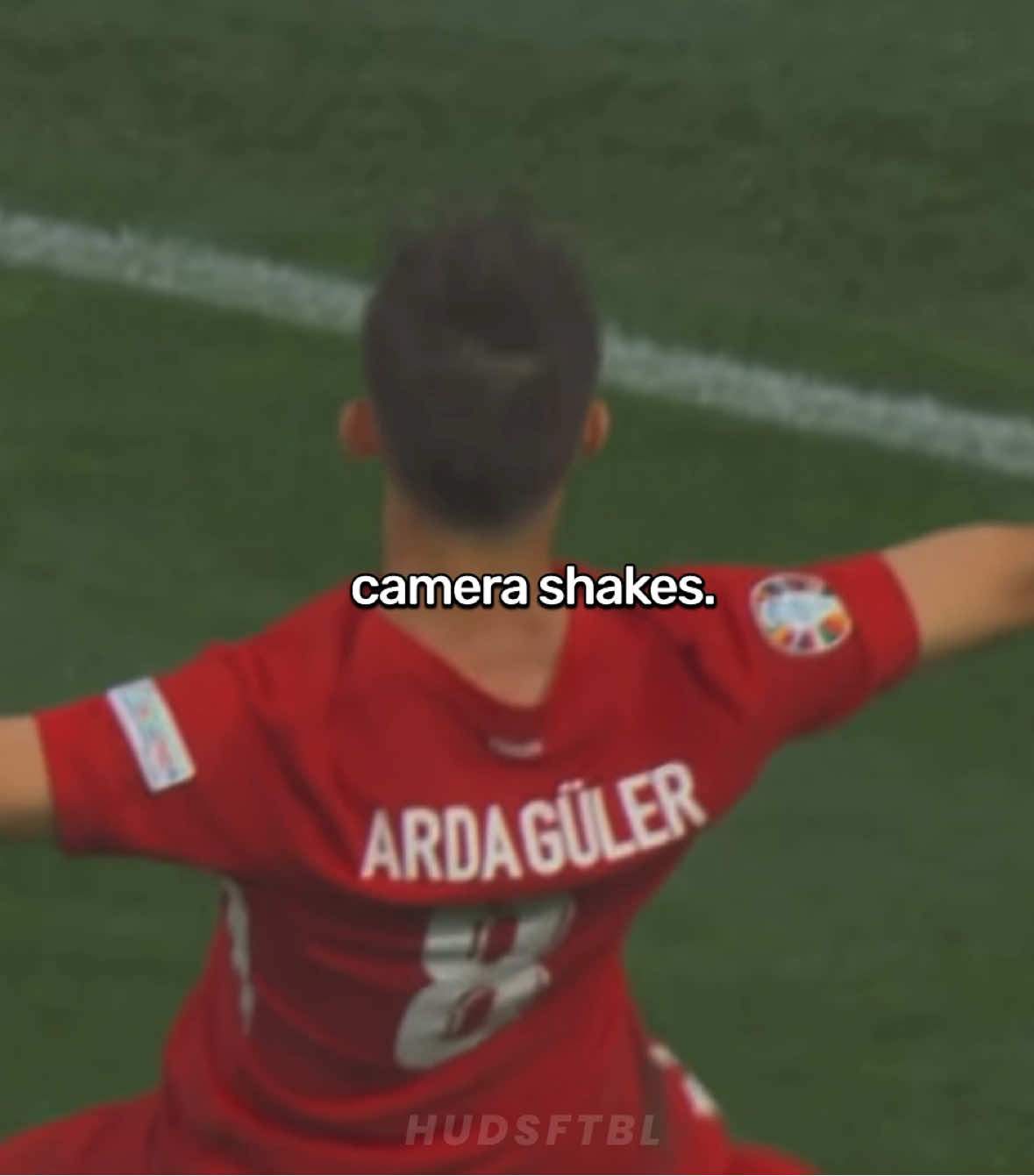 Dramatic camera shakes in football 🥶☠️#fotbball #camerashake #footballedit #ardaguler #palmer #maino #debruyne #sterling #fyp 