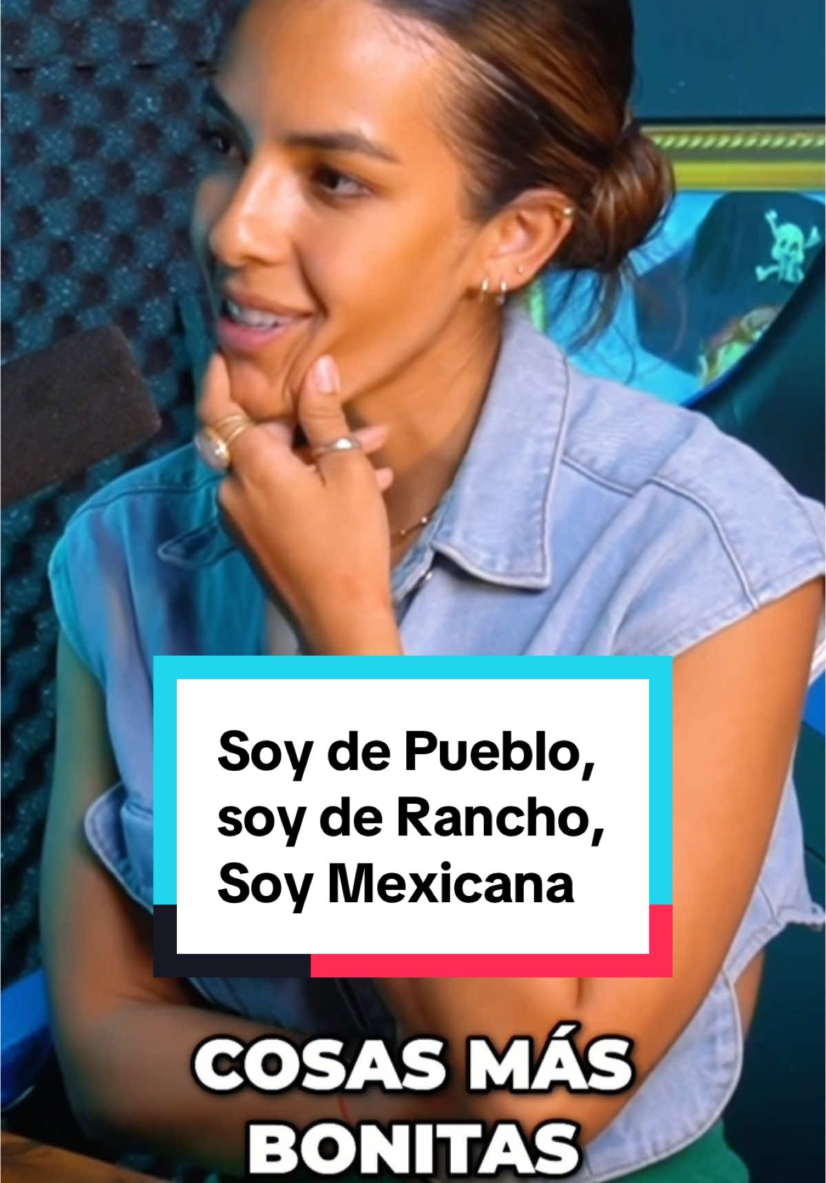 Soy pueblo, soy de rancho, soy mexicana 🇲🇽 #mexicana #titijaques #pedroprieto #podcast #parejas 