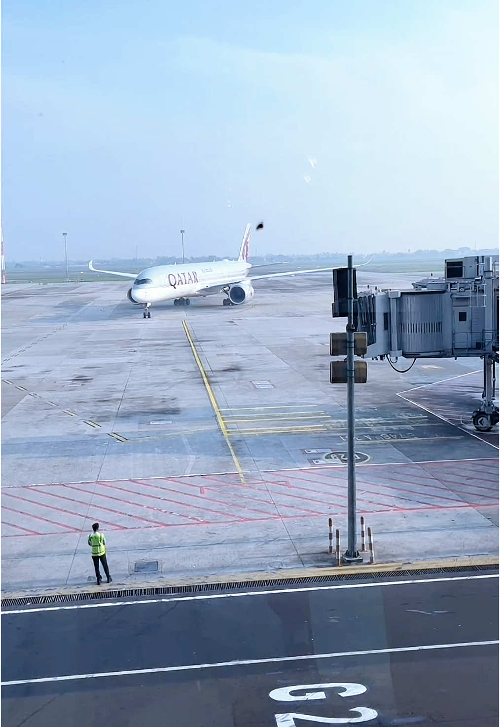 Alhamdulillah dapat kesempatan terbang bersama #qatarairways 