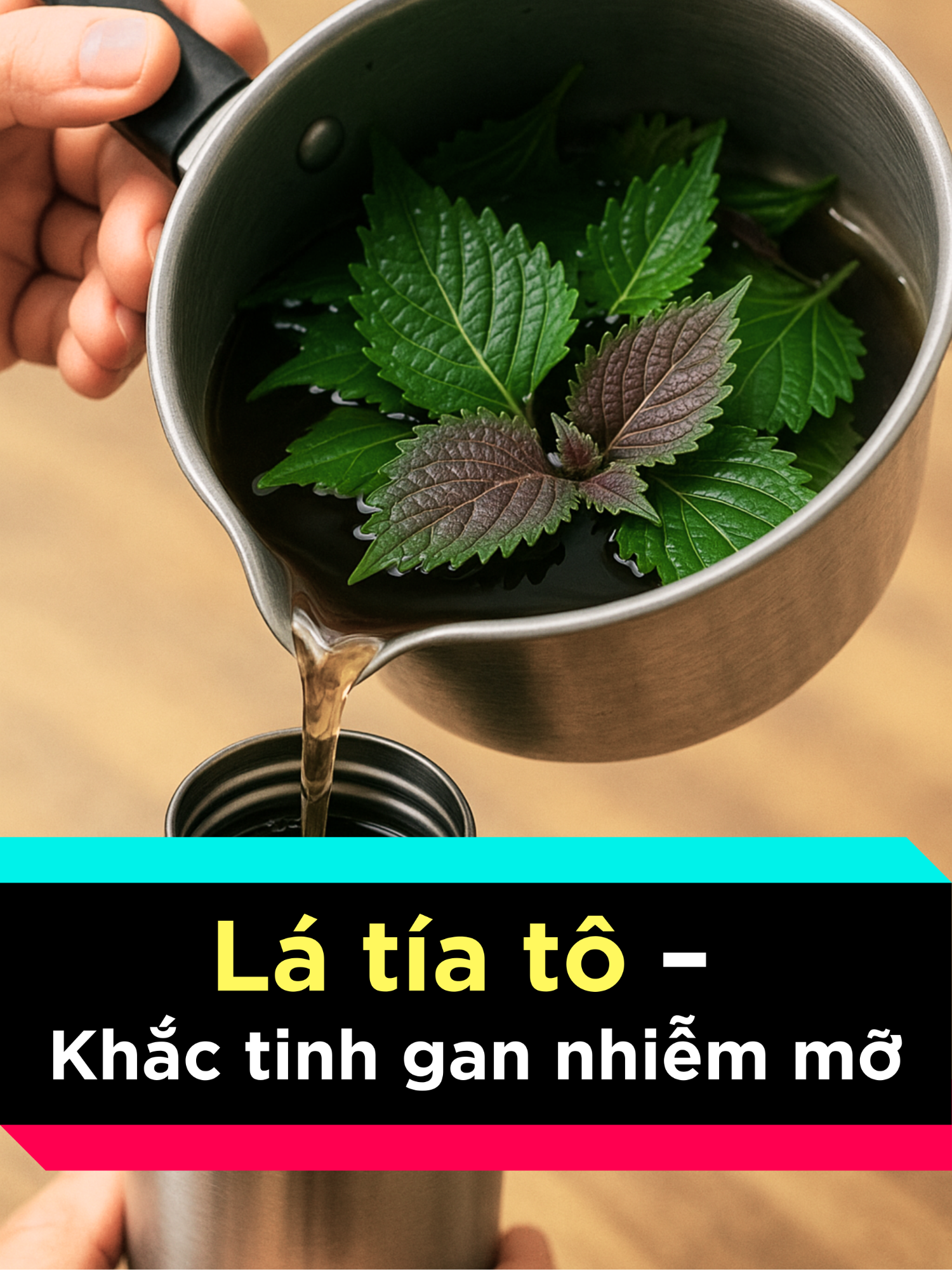 Gan nhiễm mỡ, nóng gan, nổi mụn? Một nắm lá tía tô tươi – rửa sạch, nấu với 1 lít nước trong 10 phút. Để ấm, uống cả ngày như uống trà. Rẻ, lành và dễ làm tại nhà! Mẹo nhỏ: Nên uống trước 5 giờ chiều để tránh khó ngủ vì tía tô có tính ấm. #uống lá tía tô tươi #GanNhiễmMỡ #ThảiĐộcGan #SốngLànhMạnh #DetoxGan #TràTíaTô #nước lá tía tô #chămsócsứckhoẻ #GiảmMỡMáu #GiảmMụn#Gan#mụn