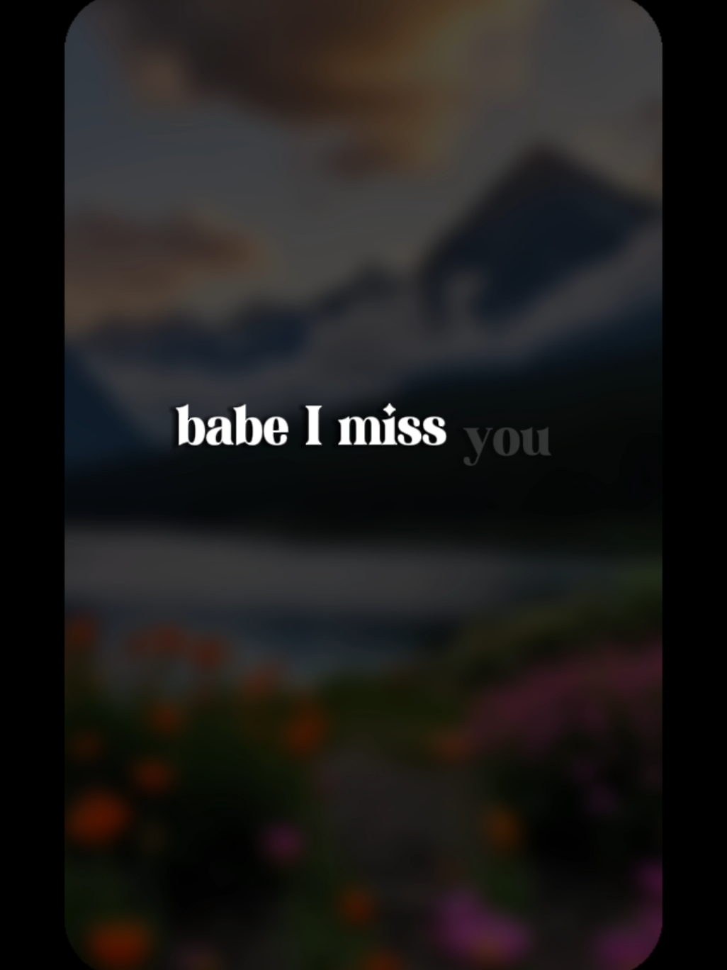 Babe i miss you 🥺💘🌠#couple #Relationship #relationshipquotes #bestfriend #bff #motivationalquotes #lovemessage #lovequotes #relationshipgoals #fyp #trending #unitedkingdom #Usa #unitedkingdom🇬🇧 #couple 