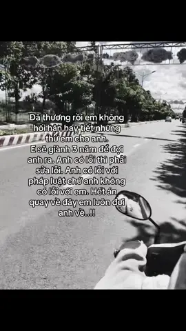 Ngoan để sớm về với em…#traigiam #