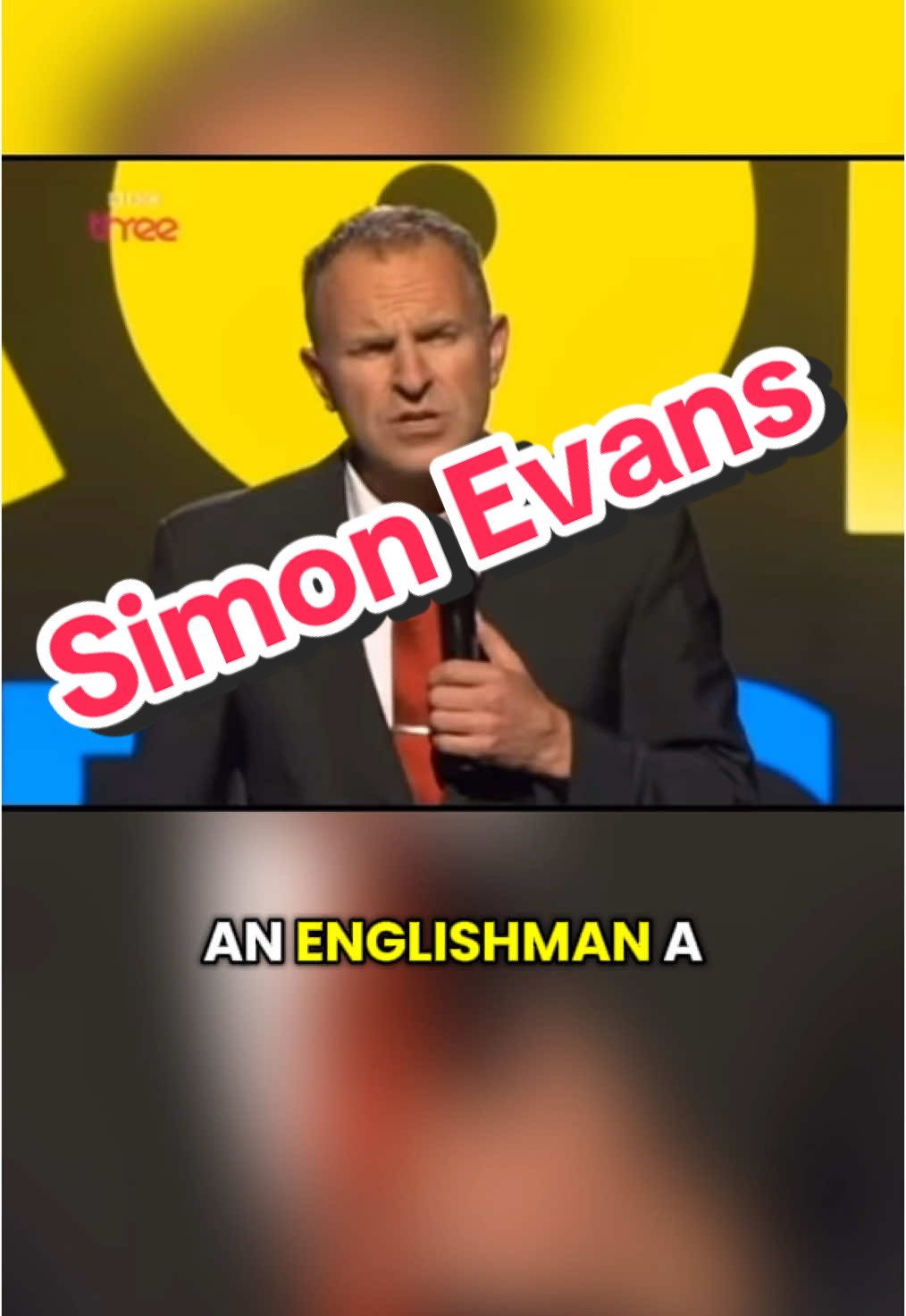 Simon Evans Englishman, Welshman and Pakistani Joke. #Comedy #Funny #FYP #Jokes #StandUpComedy 