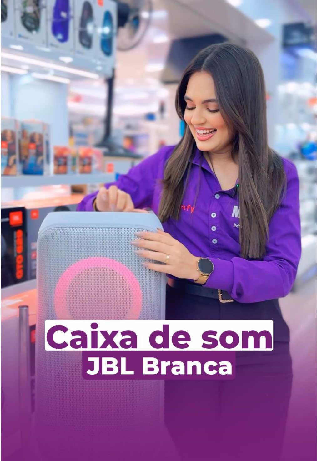 JBL PARTY CLUB 120 — potência, estilo e muita vibe pra sua festa 🔊💃🕺