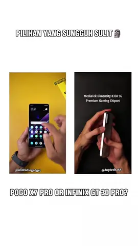 Duel hp performa 4jt an terbaik kahh😳😳 #infinixgt30pro #pocox7pro #poconyaberaksi #infinixspeedupnow #infinix #fyp 