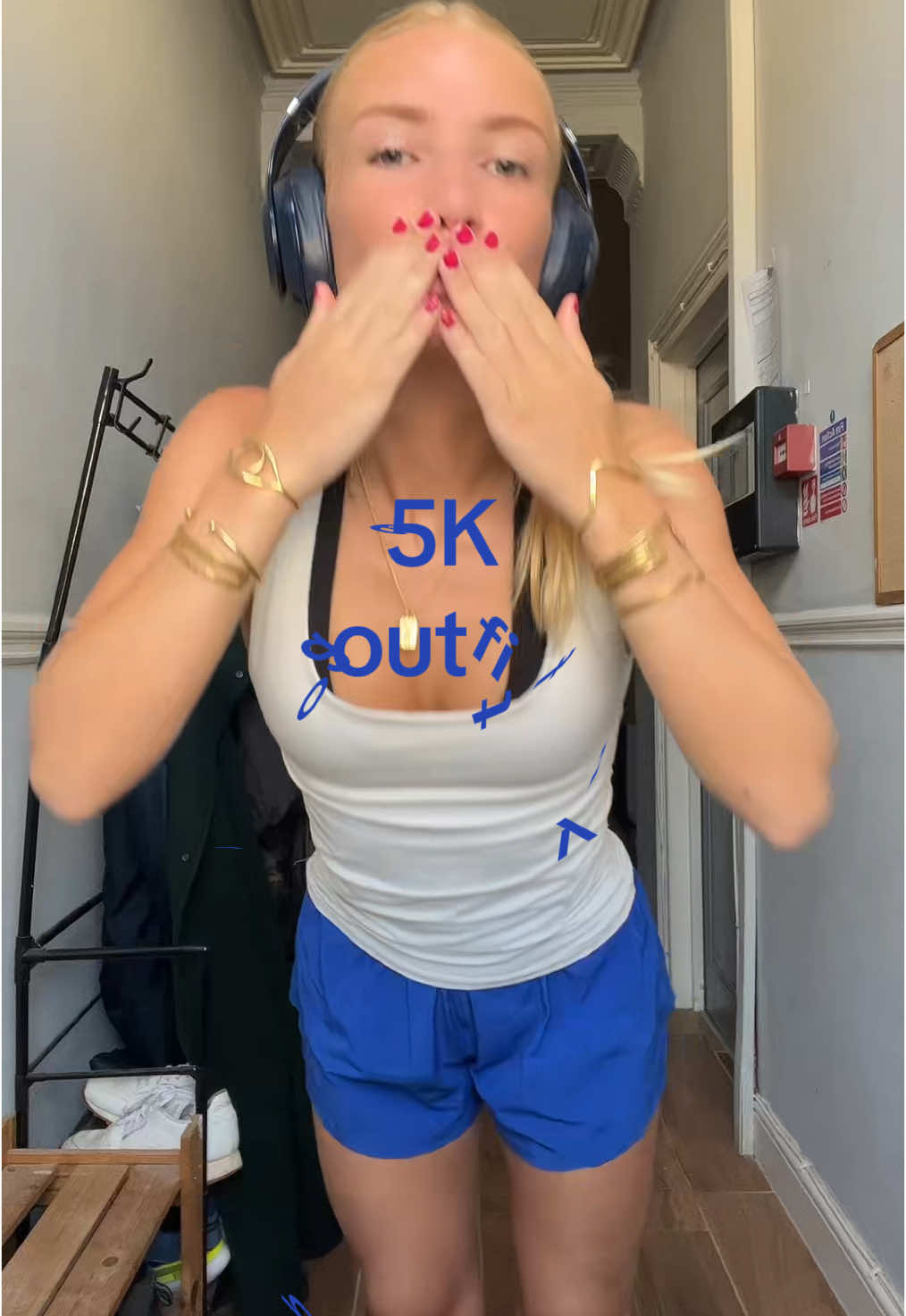 Showing off my new shorts @lululemon #fyp #Running #runwithme 