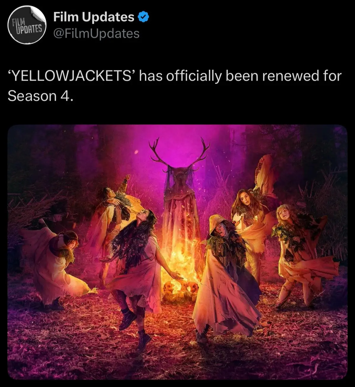 Yellowjackets season 4 is officially happening! #yellowjackets #tvshow #viral #fyp