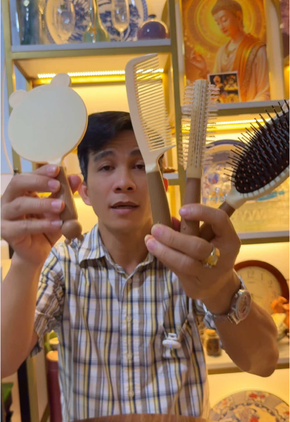 Combo giá quá hời ! #boluocguong4mon #comboluocchaitoc #anh3huy1 #luocguong 