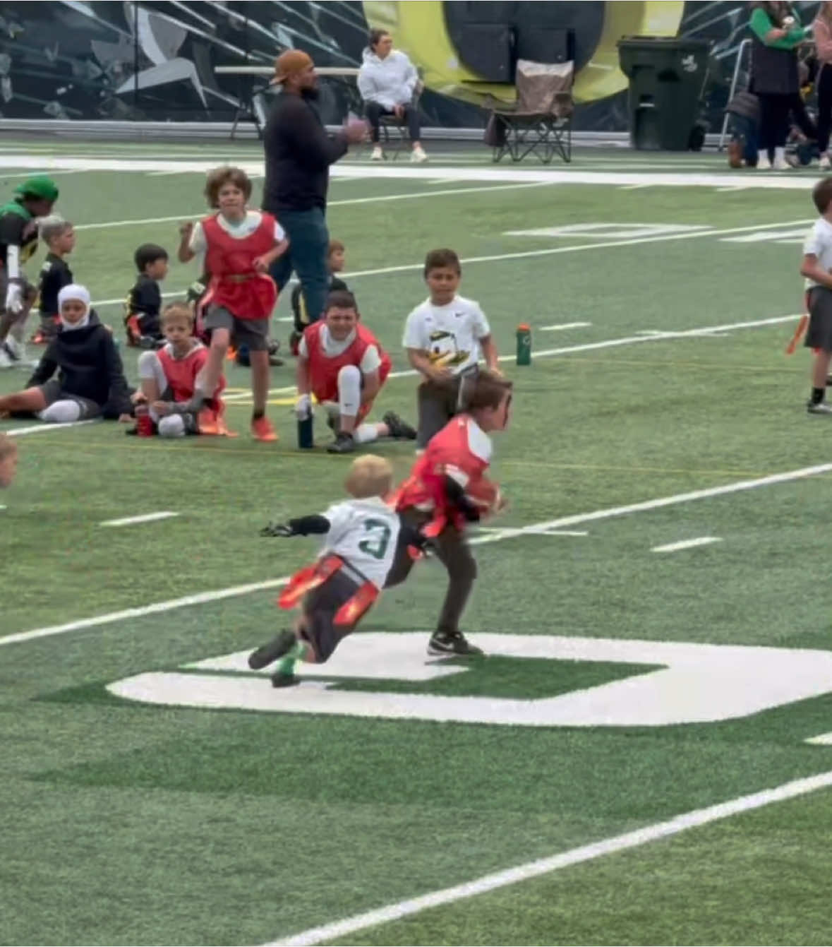 Jacks last #oregon nextlevel game. #football #footballtiktok #footballedit #footballhighlights #oregonducks #flagfootball #eugene #eugeneoregon #monster #tracktownusa @Jennifer Collins @Oregon Football @Nike @Meek Mill 