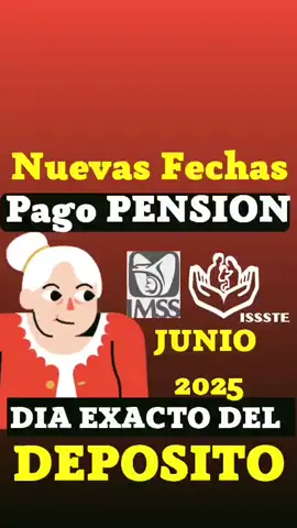 #nuevas #fechas ##pago #pensiones #imss #issste #junio #2025 #pensionimss #pensionissste #pensionado #jubilado