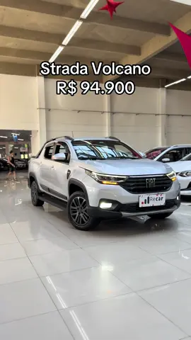 Fiat Strada Volcano 1.3 Flex 2021 🟢 Quilometragem: 70.247 km 🟢 Ano/Modelo: 2021 🟢 Cor: Prata 🟢 Câmbio: Manual 🟢 Motorização: 1.3 Flex 🟢 Versão: Volcano Opcionais: ✅ Ar-condicionado ✅ Direção elétrica ✅ Vidros e travas elétricas ✅ Central multimídia com Android Auto e Apple CarPlay ✅ Sensor de estacionamento ✅ Rodas de liga leve ✅ Controle de tração e estabilidade ✅ Assistente de partida em rampa ✅ Airbags frontais ✅ Freios ABS 📱 WhatsApp: (13) 99635-8807 📍 Auto Jonathan Recar – Auto Shopping Praia Grande Av. Ayrton Senna da Silva, 611 🔷 Garantia de 1 ano 🔷 IPVA pago 🔷 Aceitamos troca 🔷 Financiamento com ou sem entrada #fiat #strada #volcano #2021 #carro #venda 