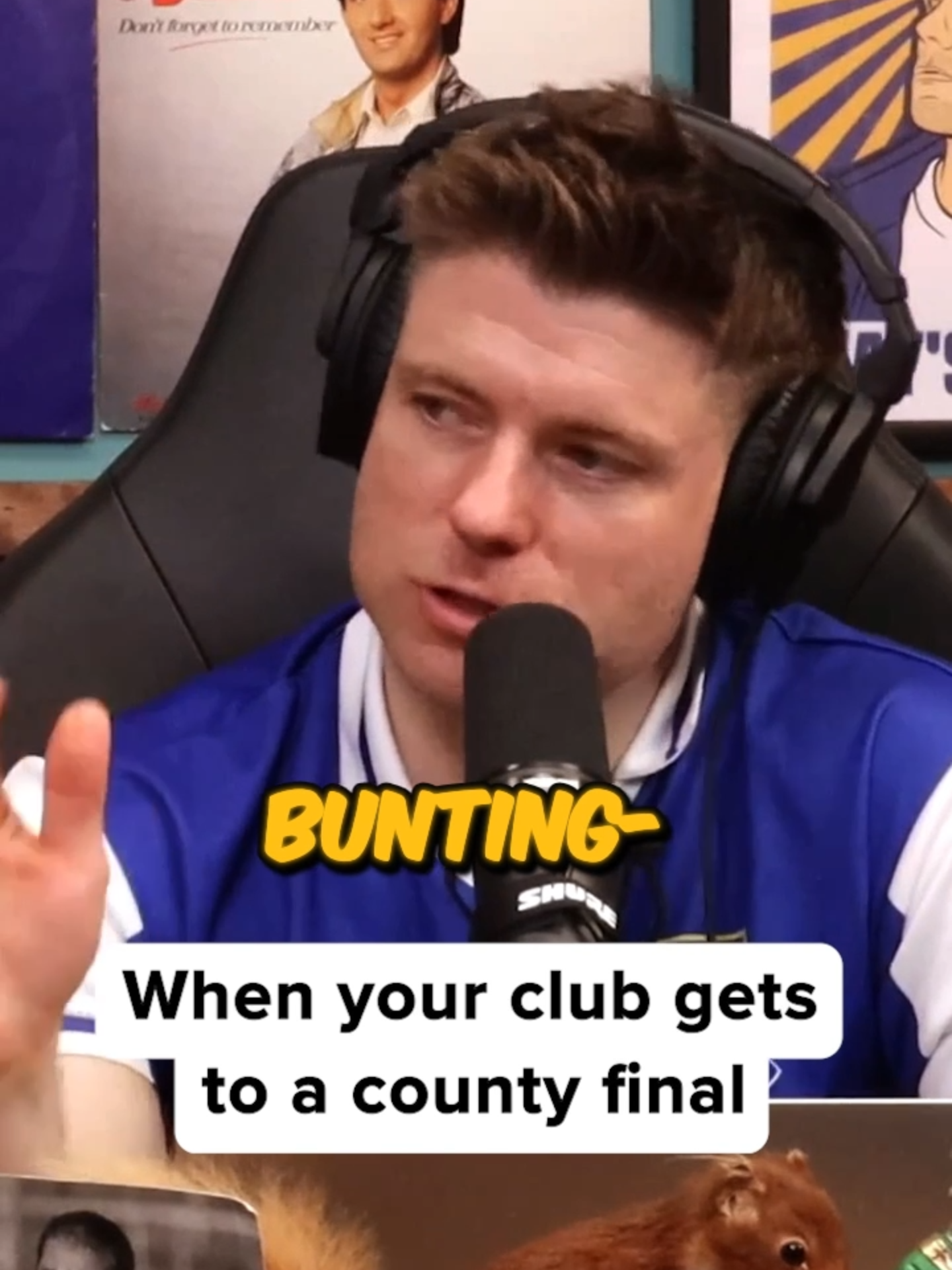 We were talking County Finals on this weeks podcast. From putting up the bunting, to signs round the town. Nothing beats it. What do you remmeber from when your local club got to the county final? . . . . . . #tipperary #ireland #county #GAA #Irish #gaa #irishfootball #irishsport #gaelicfootball #hurling #fypdong