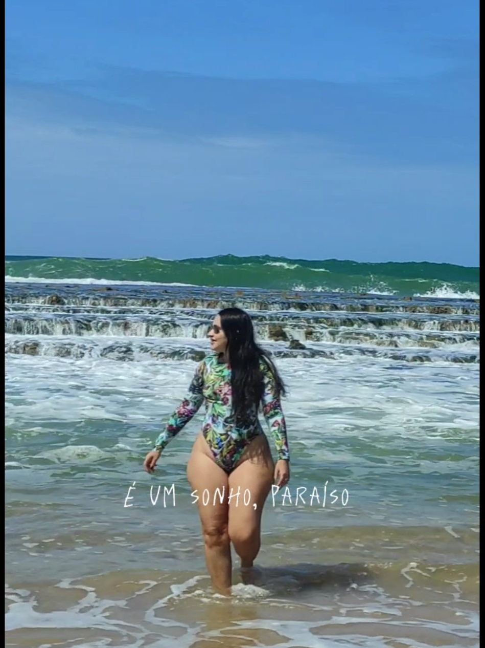 O paraíso é aqui. Onde a alma respira e o corpo floresce. #CapCut #almaleve🍃🍃 #bahia #brasil🇧🇷 #levezanaalma #foryou #mar 