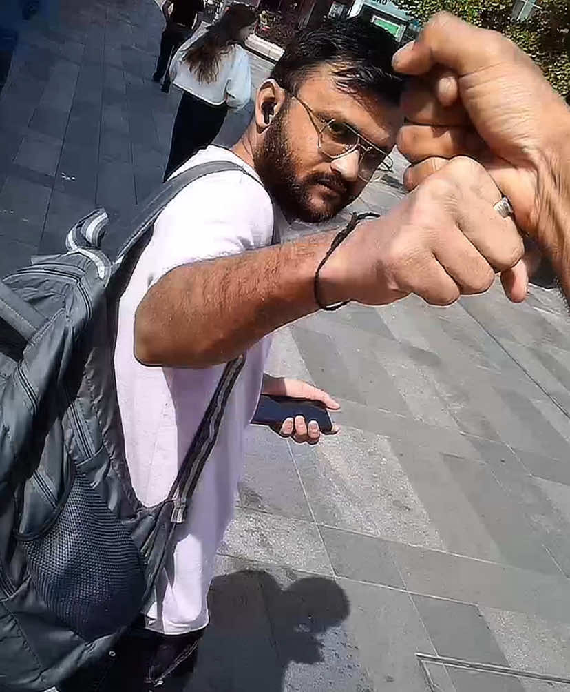 Secret handshake with strangers #pov #funny #comedy #prank #pranks #handshake #viral #wtf #fyp 