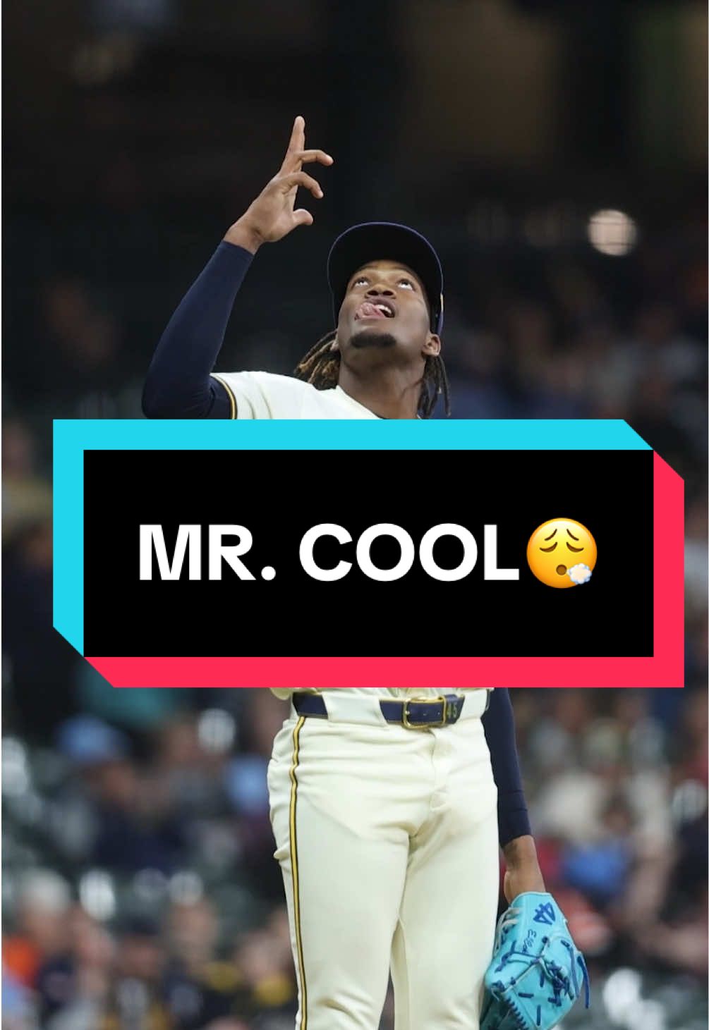 aura off the charts, me thinks #MLB #brewers #aura 