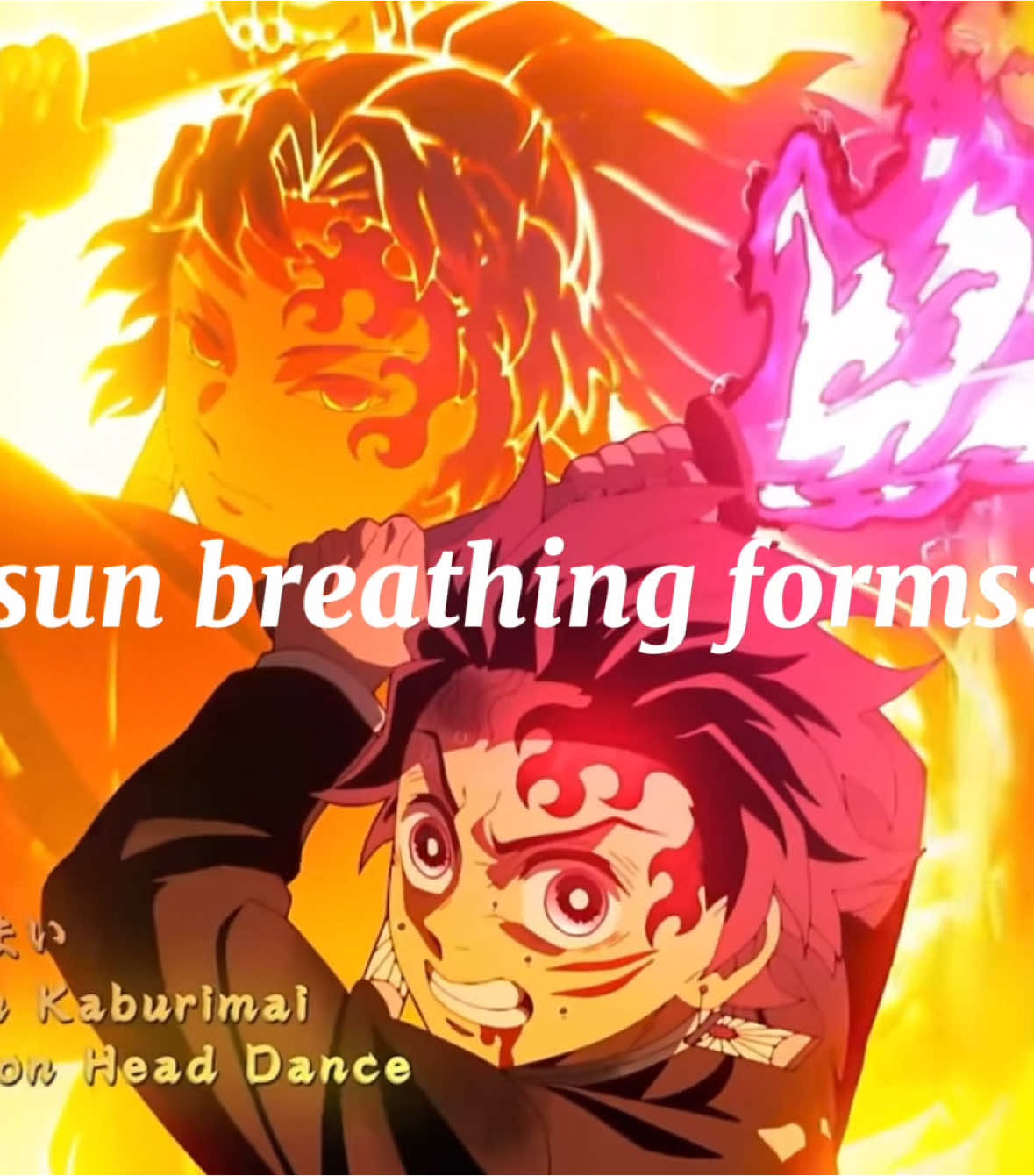 Sun breathing the best breathing out there #blowthisup #fyp #viral #tanjiro #yoriichi #demonslayer #anime #sunbreathing 