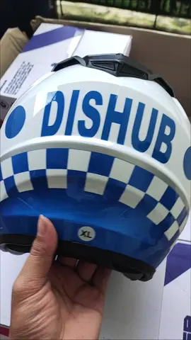Helm Double Visor #helm #helmet #helmdishub #helmpolisi #dishub #polisi #polisiindonesia #tiktokshop #shop #fyp #helmcustom #custom 