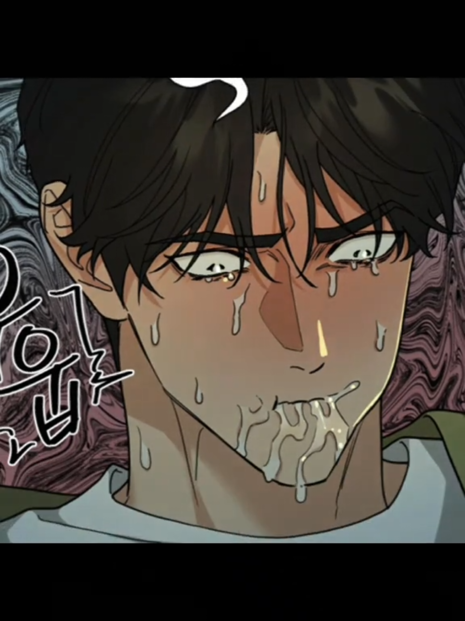 #JIWOOK Как фанат шоколадки Джиука, с гордостью заявляю, я плакал на этих фреймах. Хейтерам Джиука и Су Хёка тут не место — 🙂‍↔️. #역지사지 & #thinkinginreverse & #поменятьсяместами #новая × #глава #manhwa #novela #JOOYEON × 😬