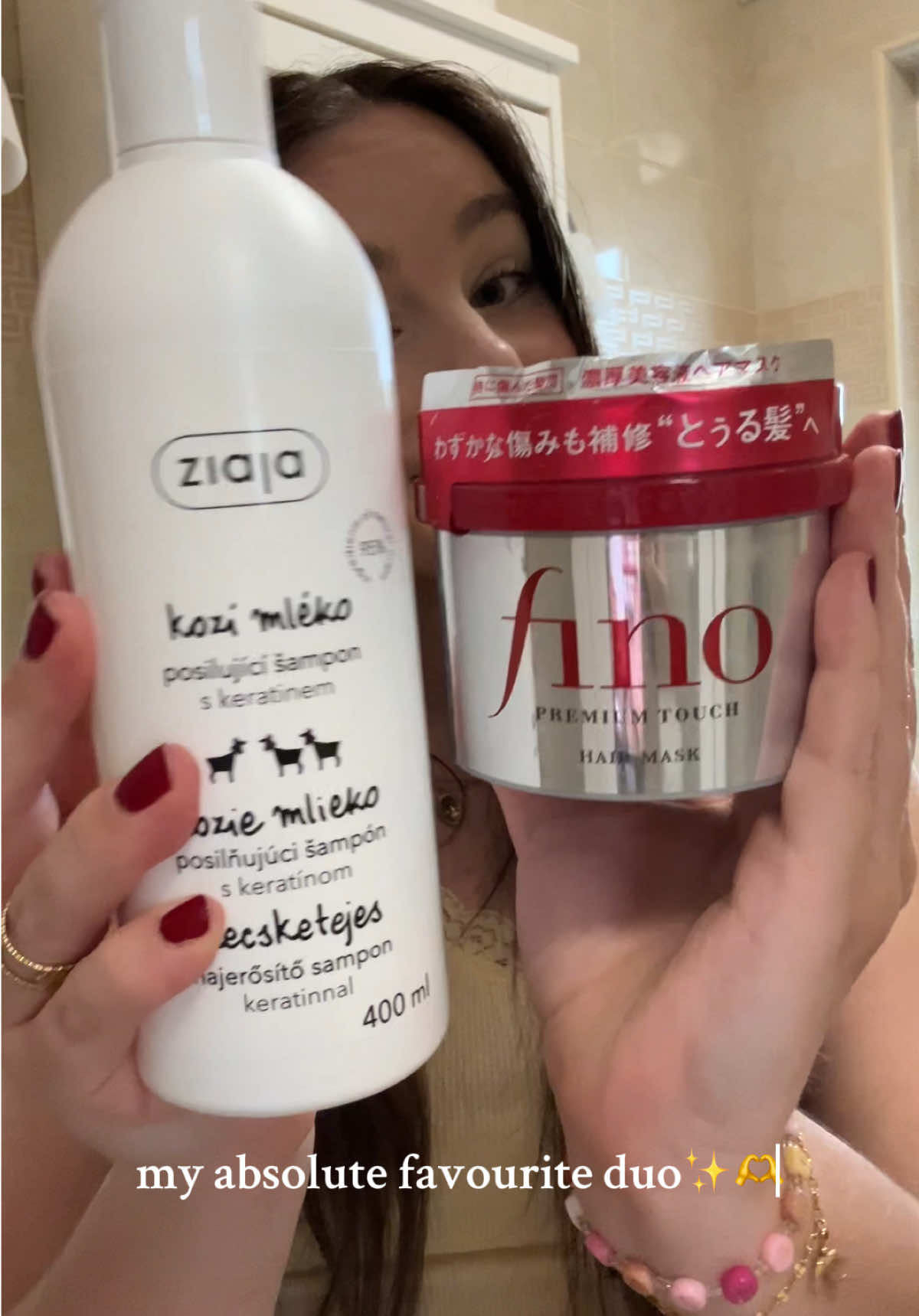 ⭐️ my current hair routine #hairtok #hairroutine #shiseido #ziaja #malinca #hairoil #hairinspo #finohairmask @ziajapolska @SHISEIDO @malincanastja @Schwarzkopf Professional 