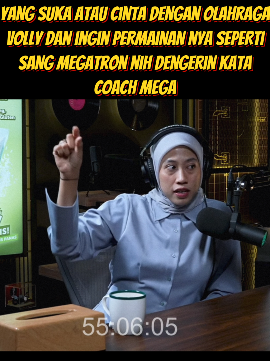Siapa yang suka volly? ingin permainan nya dan loncatan nya  tinggi 3.20 cm seperti Megawati Hangestri ? #atletvolly #megawatihangestri #megatron #podcast #closethedoor #podcastnumberone #aibro 