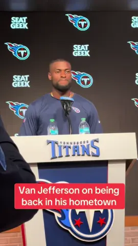 #Titans WR Van Jefferson is a Brentwood native and is excited to be back home. #tennesseetitans #atozsports #nashville #middletennessee #vanjefferson #widereciever 