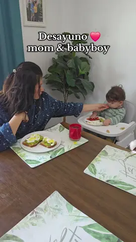 Desayuno #momlife  #mombaby 