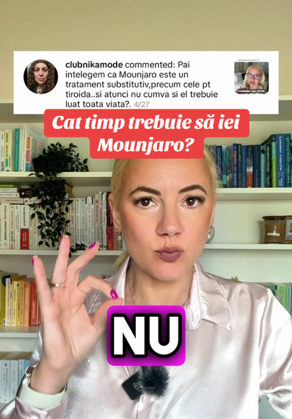 ‼️Dacă vrei să înveți cum sa îți schimbi stilul de viață corect, astfel încât să slăbești, să te menții apoi și să faci în același timp și prevenția bolilor cronice, precum diabetul, atunci programează-te la o întâlnire pentru programul de transformare metabolică și slăbire.  👉 Accesează linkul din profilul meu  Este un program cu o strategie unică, creat de la zero de mine, din experiența mea practică, zilnică de 20 de ani ca medic de diabet, nutriție și boli metabolice. Fie ca alegi să urmezi tratament TEMPORAR cu Mounjaro, fie ca alegi să îți tratezi obezitatea și complicațiile ei fără medicație, schimbarea STILULUI DE VIAȚĂ trebuie să se întâmple oricum. Este singura ta garanție de obținere și păstrare a unor rezultate durabile, fără să te mai reingrasi  după ce întrerupi tratamentul, spre exemplu!