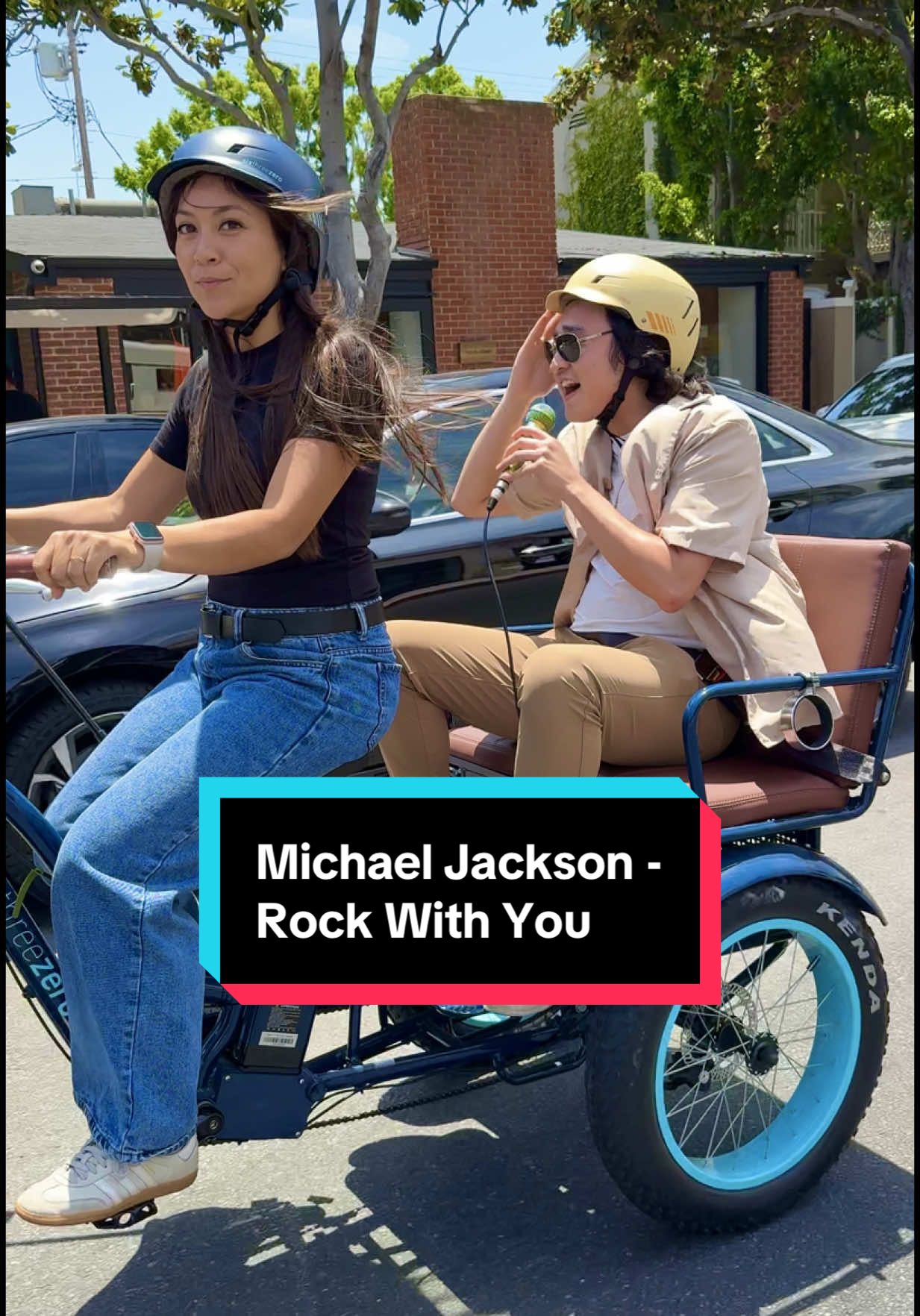 wandered to LA and ended up on e-trike karaoke | @Jay Ruqo #juicewrld #justinbieber #michaeljackson 