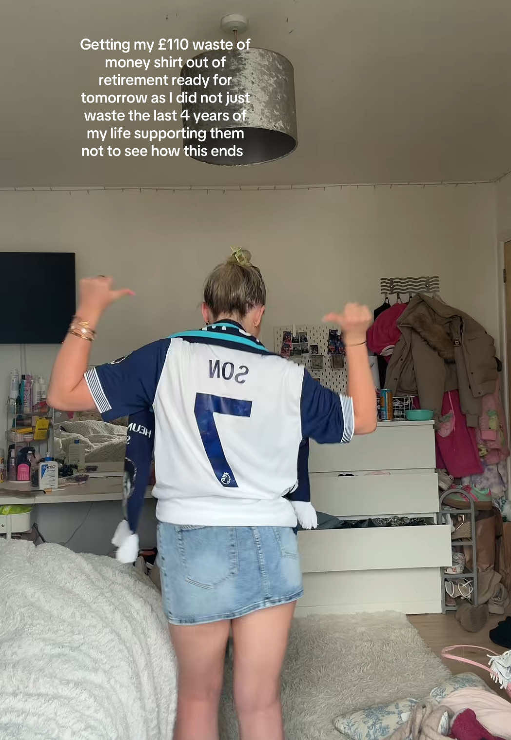 I’ll always be a spurs girly deep down secretly #fypシ゚ #viral #trend #trendingvideo #fyp #trending #microinfluencer #football #europaleague #spurs #tottenhamhotspur #coys #yids #spursgirl #bilbao 