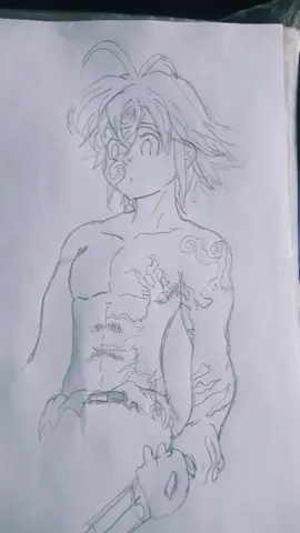 meus desenhos que eu faço😉😉😉.#naruto uzumaki#meliodas#perfeição