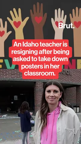 Idaho teacher Sarah Inama has resigned after being asked to remove posters from her classroom that read “Everybody is welcome here.” The district cited a policy against promoting personal beliefs on school property, while Inama argued the posters reflected the core values of public education. District Board trustees expressed concern over Inama’s decision to go to the press, noting they had offered compromises, such as allowing the posters to remain up for the rest of the year and covering the cost of a more suitable replacement for the next school year. Her resignation is effective next school year. #EducationPolicy #IdahoSchools #TeacherResignation #ClassroomFreeSpeech #SarahInama