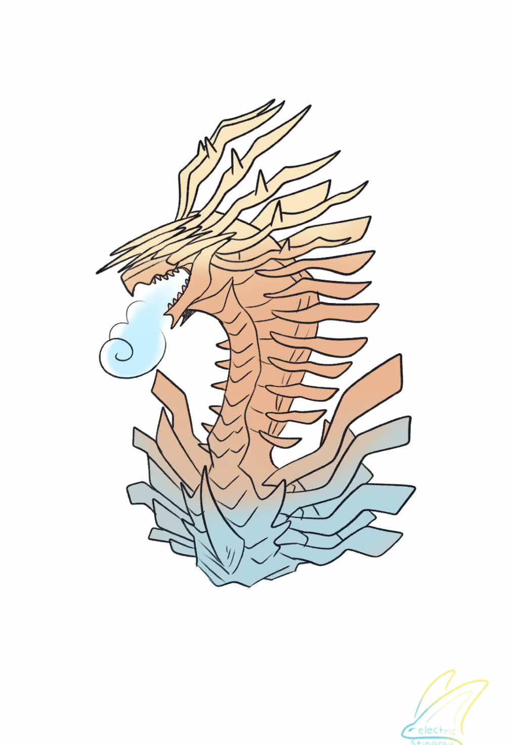 By popular request! Alternate version of apex scream (roar version) #monsterhunter #monsterhunterwilds #mhwilds #monsterhunterfanart #mhart #monsterhuntermeme #monsterhunterfunny #reydau #uthduna #jindahaad #aiscream