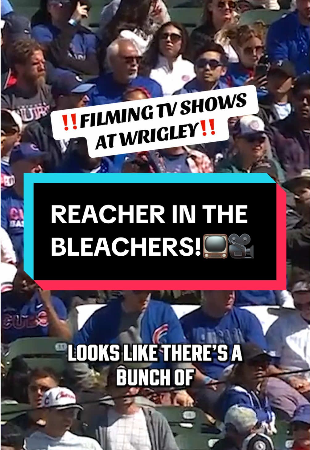 Hey Reacher crew, call me if you need an extra. I was born for this moment🎥😎 #MLB #cubs #reacher #tv 