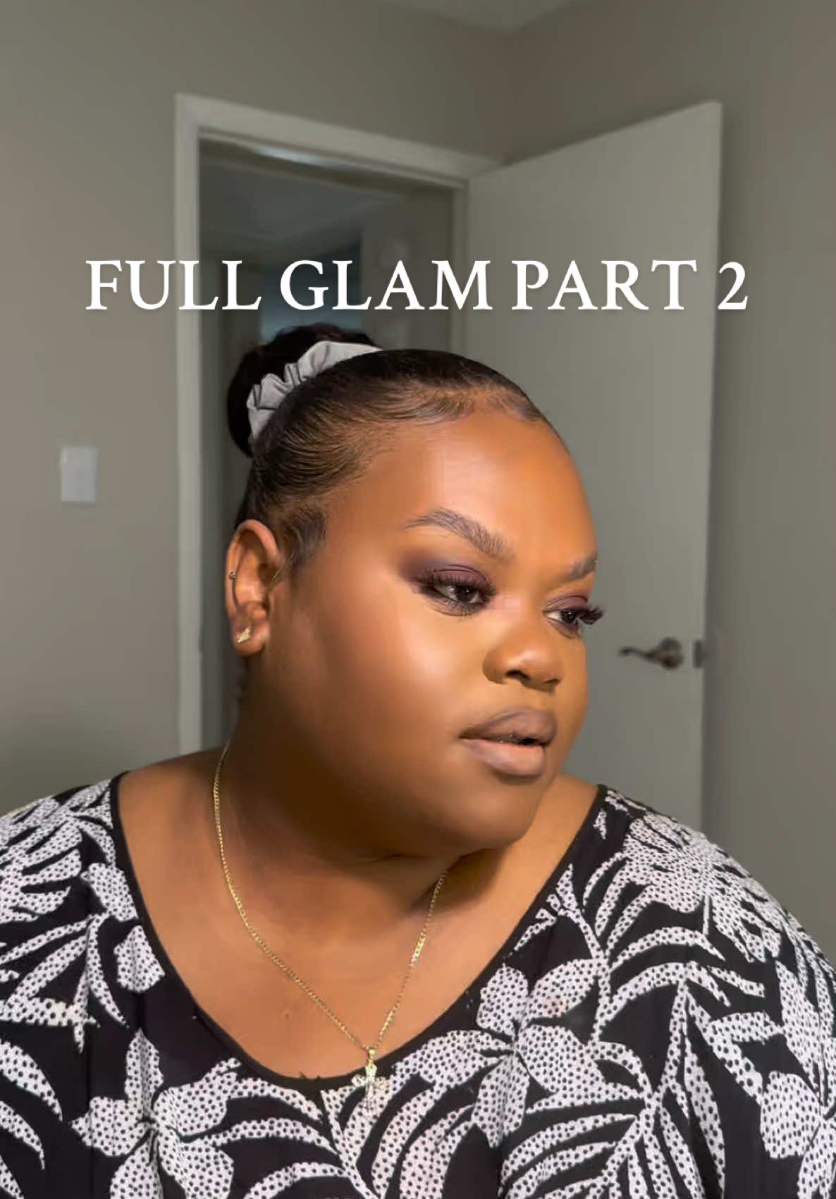 Full Glam Part 2 🫶🏾💖 #creatorsearchinsights #makeuptutorial #makeupgrwm 