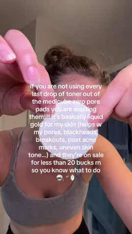 Replying to @Alicia yelling about korean skincare from the rooftop once again lmao #medicube #zeroporepad #medicubezeroporepad #tonerpads #koreanskincare #tiktokshopmemorialday 