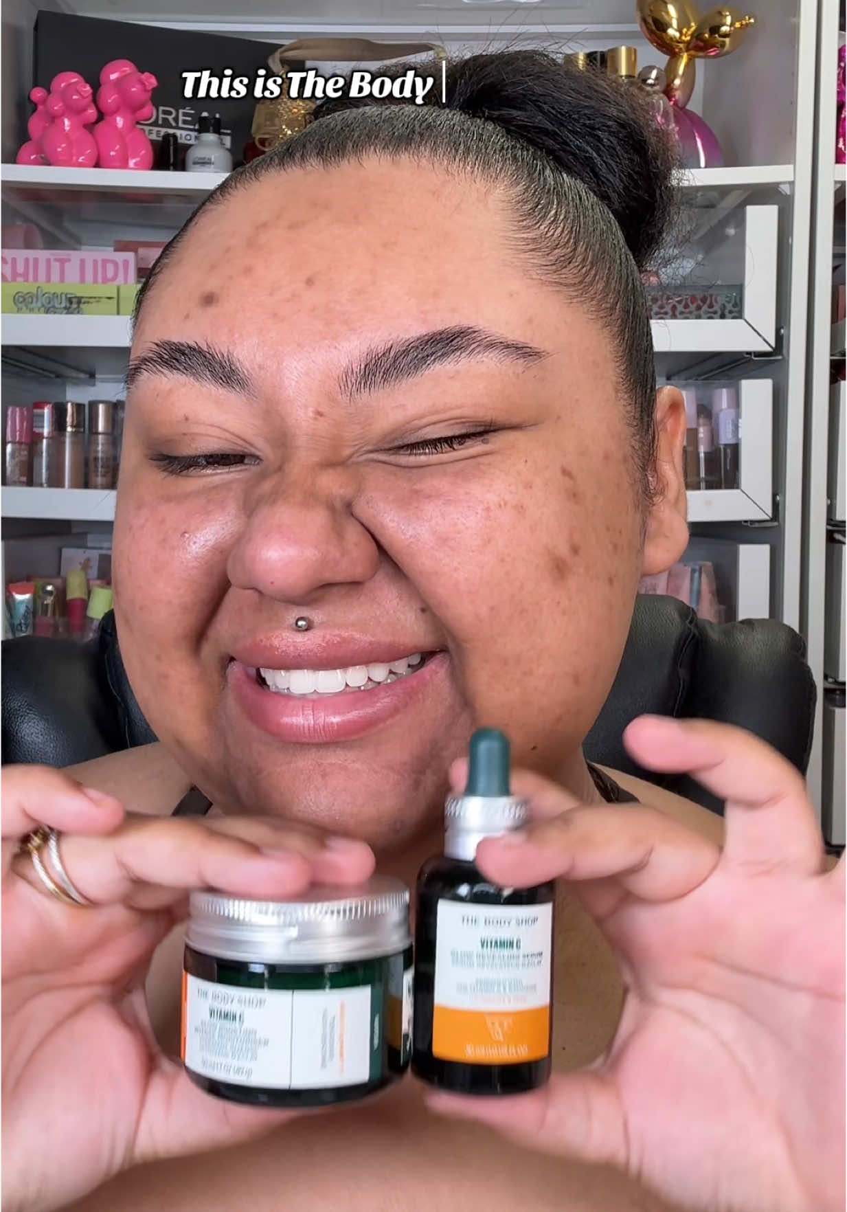 AD | Tired skin? This is your sign to glow up for YOU ✨ The Vitamin C Glow Duo from @The Body Shop UK has boosted my glow and my confidence 💛 No filters, just facts.  - Products Used: ⬇️ Vitamin C Glow Revealing Serum and Vitamin C Glow Boosting Intense Moisturiser - #TheBodyShopPartner #VitaminCGlow   Products Used: ⬇️ Vitamin C Glow Revealing Serum and Vitamin C Glow Boosting Intense Moisturiser #dejavu 