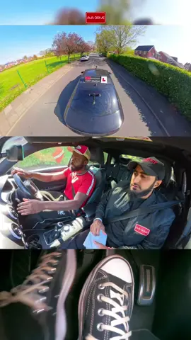 Did He Stop Quick Enough?  #driving #drivingtest #drivinglesson #lessons #drivinginstructor #learnerdriver #learner #dangerousdriving #fail #drivingpass #drivingtesttips #howtodrive #learntodrive #clearview #drivingschool #tiktok #fyp #chorley #drivingfail #clutch #reels #stressful #lesson #avadrive 