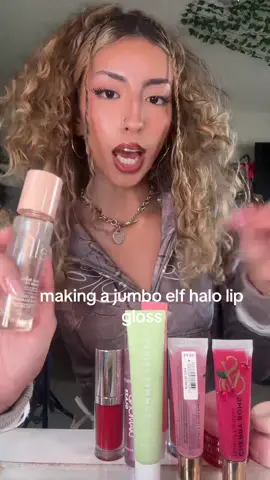 elf halo glow lip gloss#elfhaloglow @e.l.f. Cosmetics #makeup #gloss 
