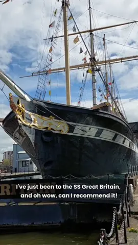 Curator reviews the SS Great Britain in Bristol. Wow! Love it! #ssgreatbritain #daysout #museum #bristol 